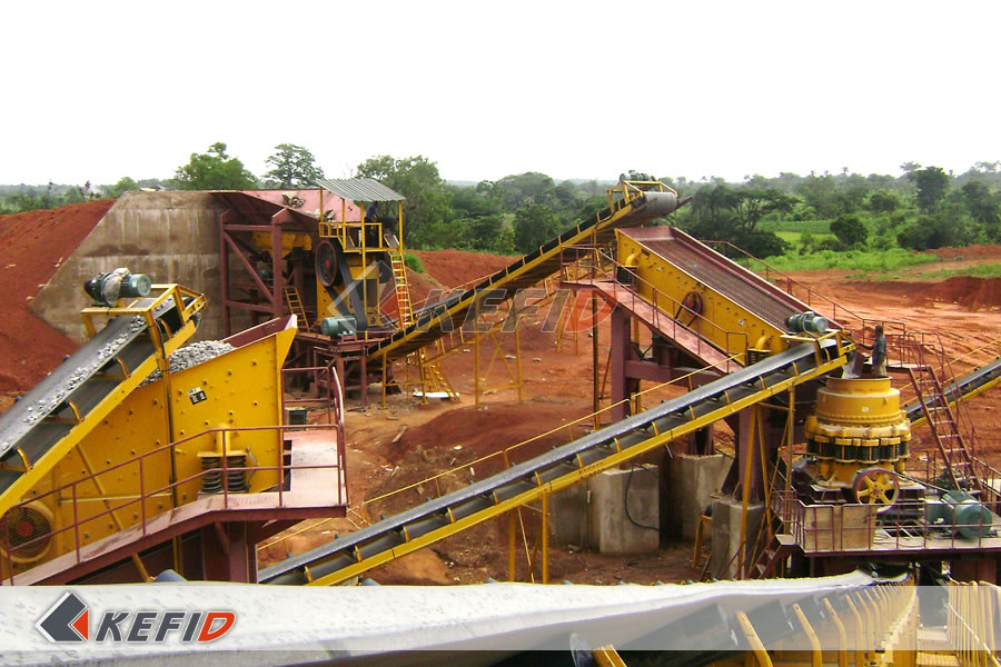 时产600-700吨铁矿石选矿破碎生产线