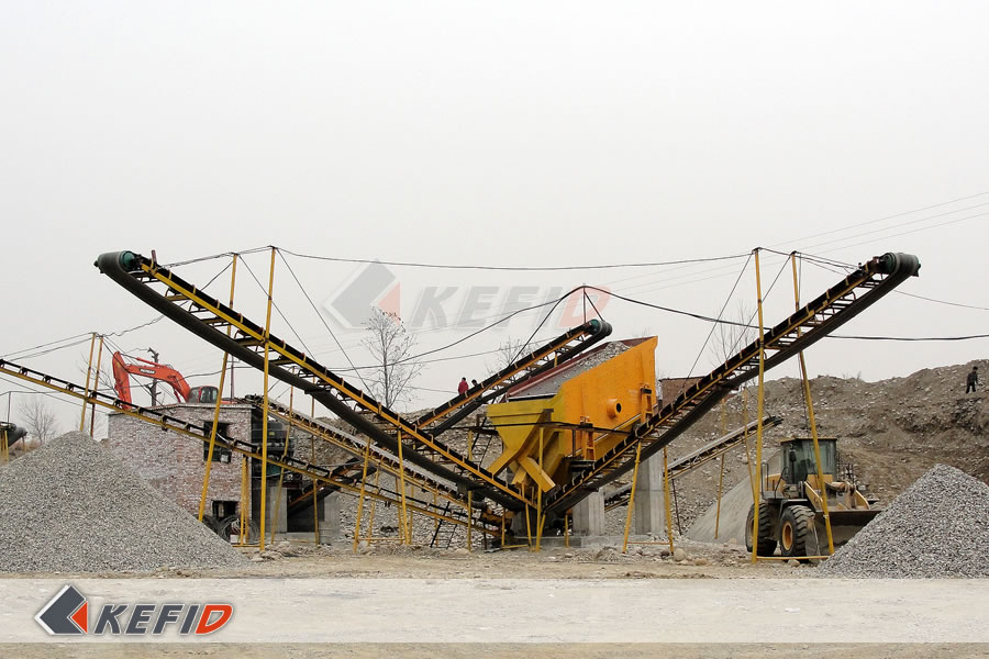时产100-150吨砂石料生产线