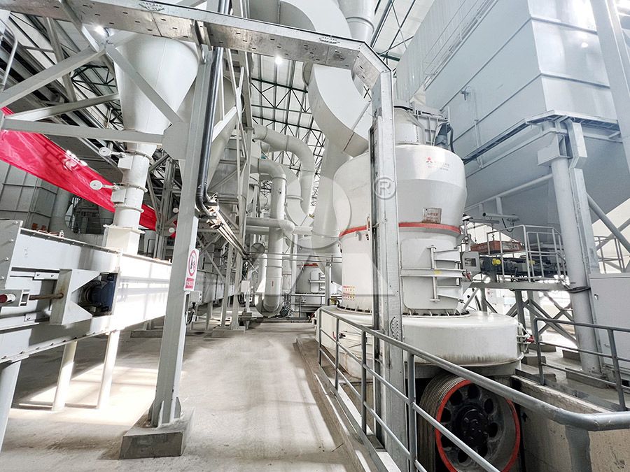 Limestone grinding plant layout