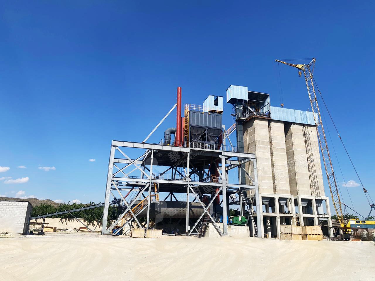 potassium ore grinding system layout