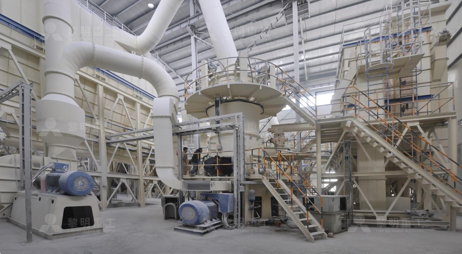 Internal structure of LM vertical roller mill