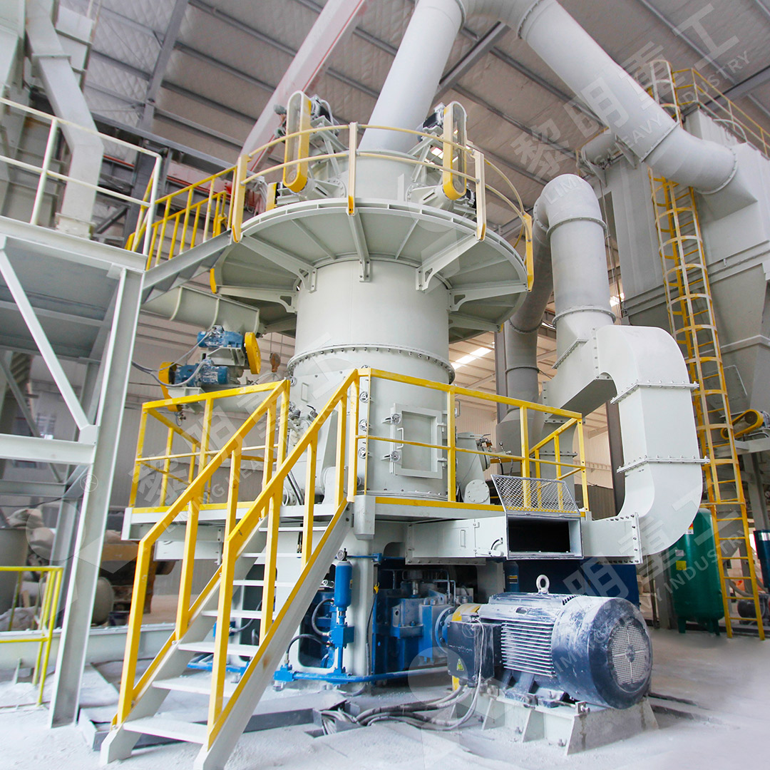 LM vertical roller mill in operation