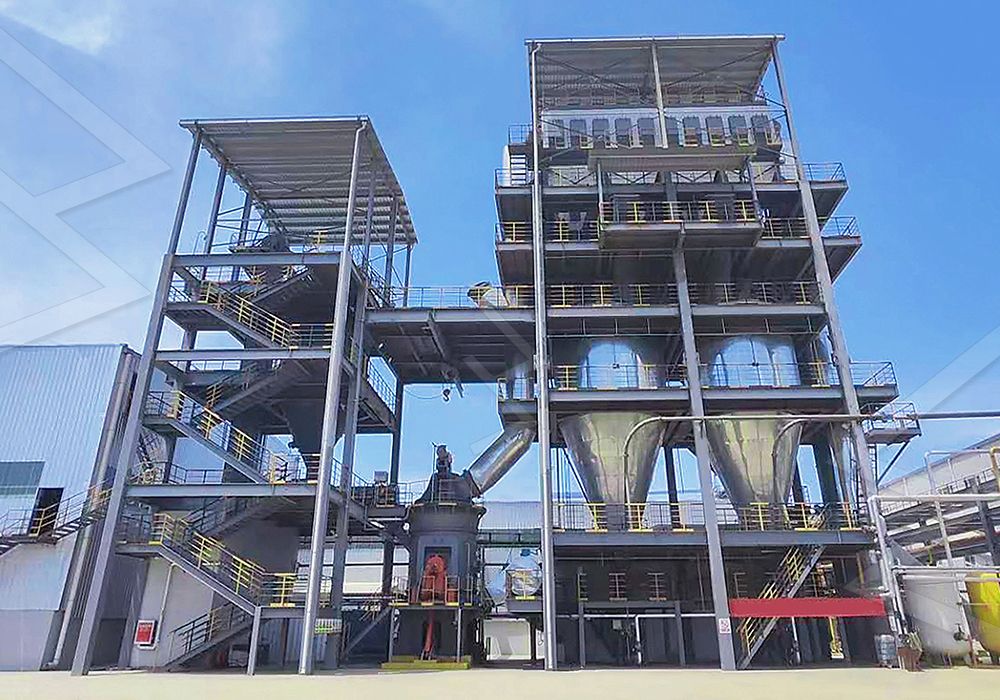 LUM superfine vertical mill structure