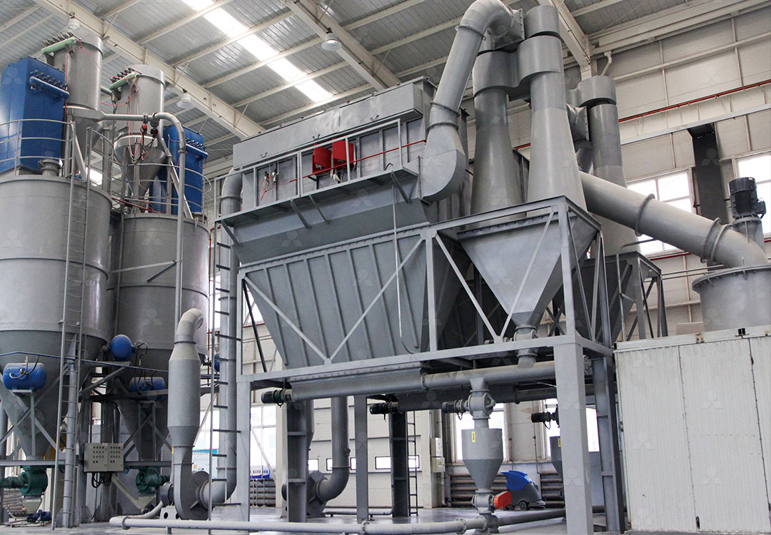 MW ring roller mill for ultra-fine powder