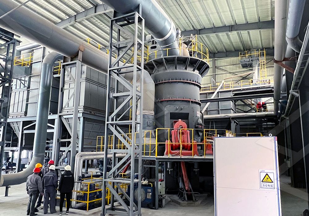 LM vertical mill for potash feldspar grinding