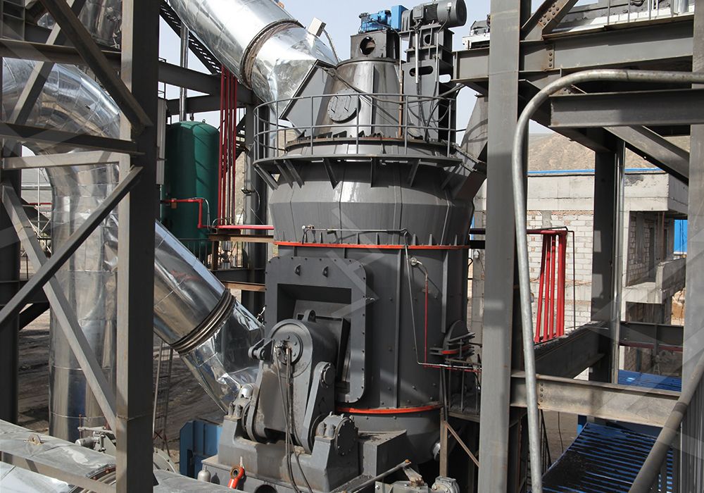 mineral processing plant with vertical mills