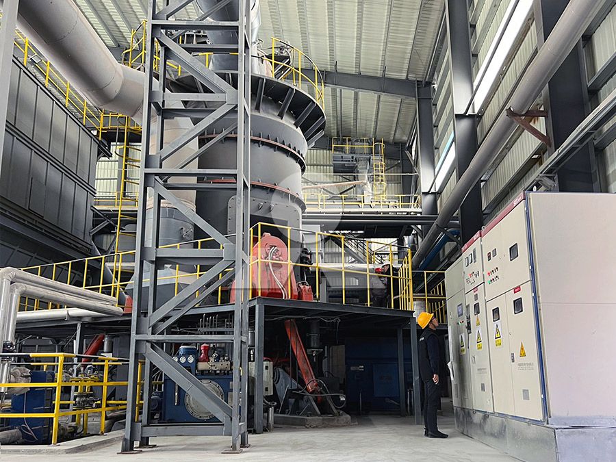 LM Vertical Roller Mill in plant operation