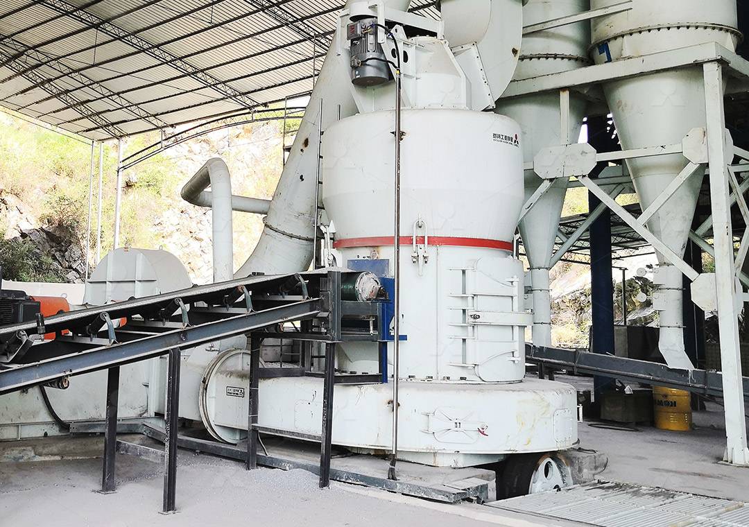 Complete lime powder grinding plant layout