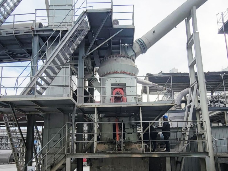 LM vertical roller mill working site