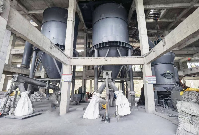 Metal reject discharge system of vertical mill