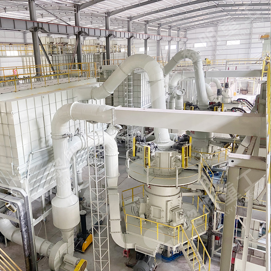 LM vertical roller mill in operation