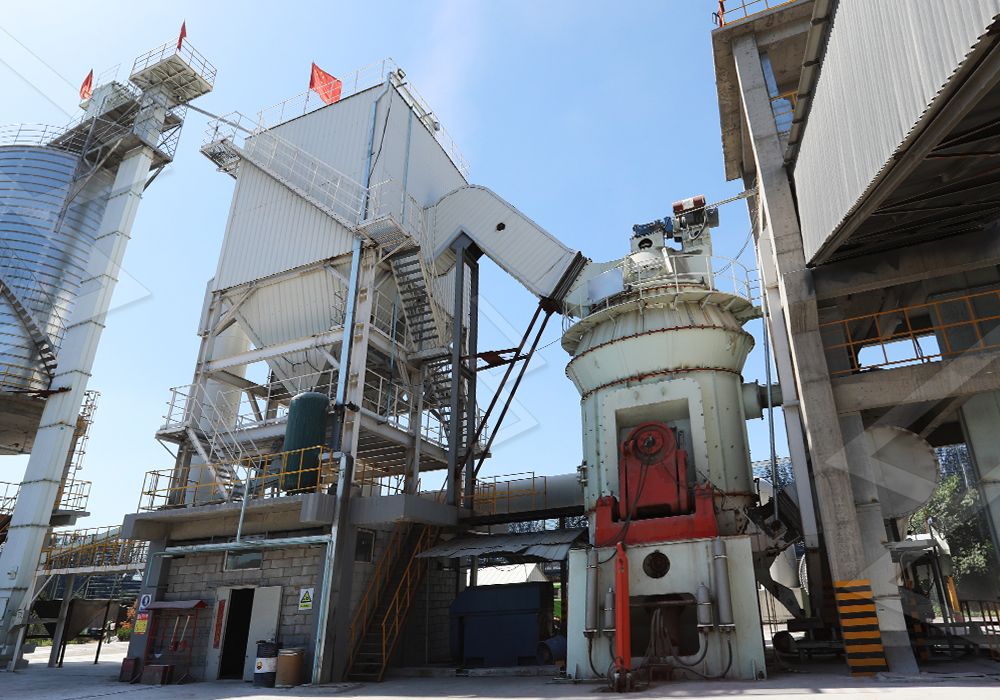 LM vertical roller mill working site