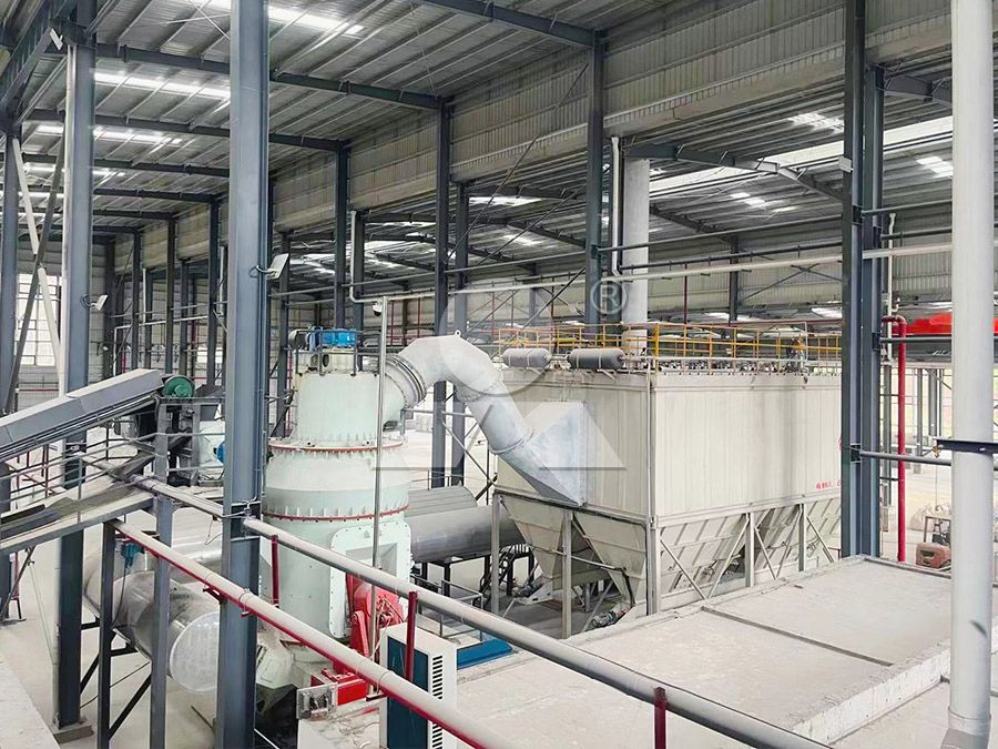 LM150 vertical roller mill in plant layout
