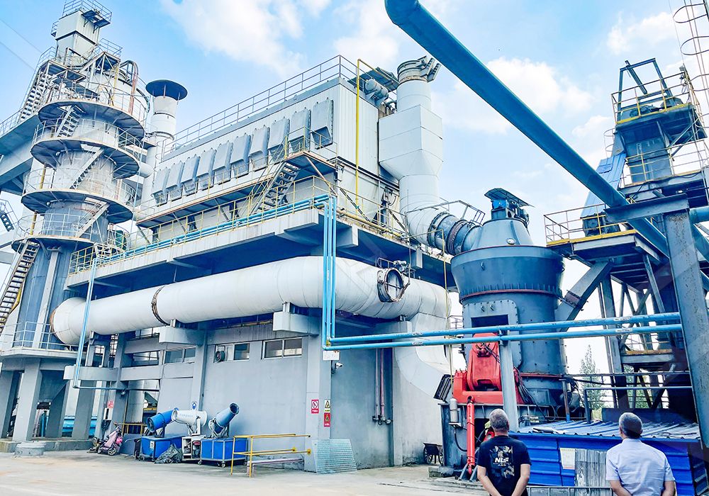 LM vertical slag mill in industrial plant application