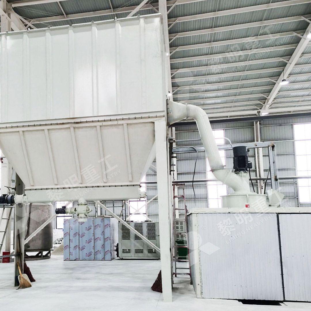 micro powder grinding process for high value lime products