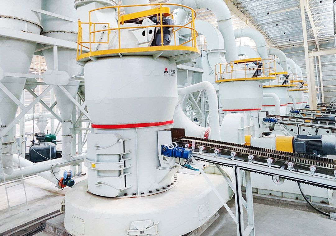 MTW European type grinding mill operation scene