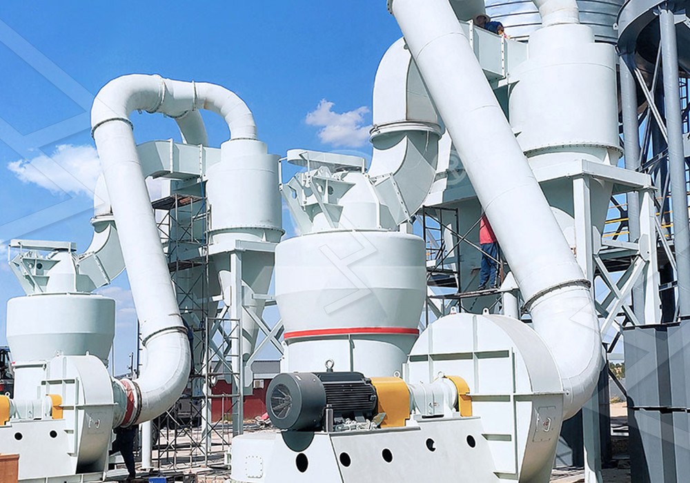 Grinding mill plant layout