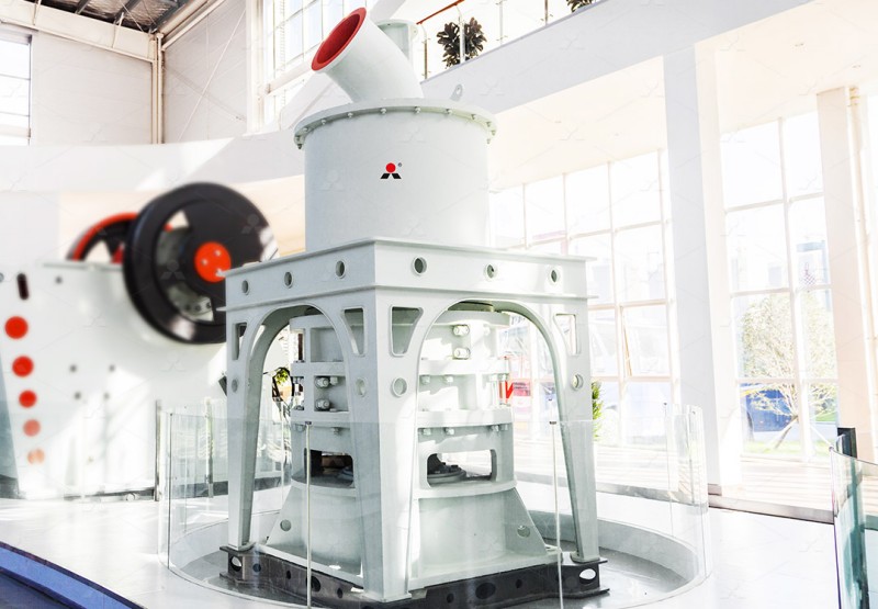 LUM ultrafine vertical mill in operation for high purity calcium hydroxide