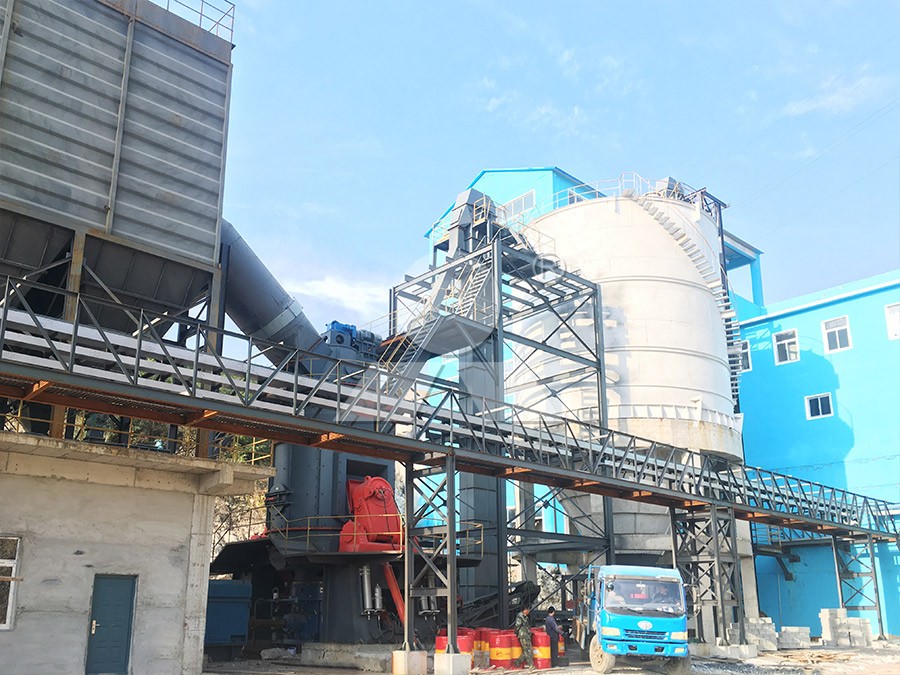 Slag powder production line with LM vertical mill