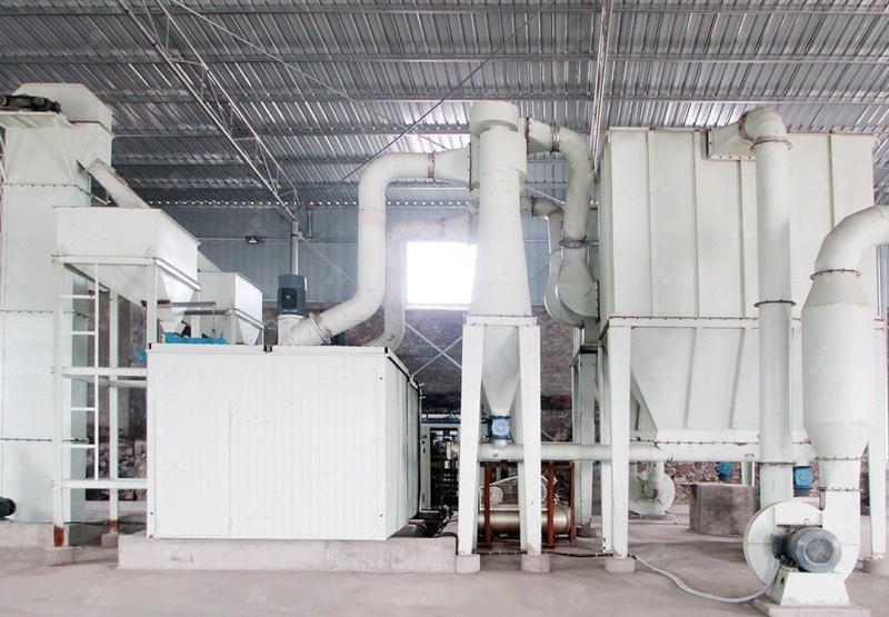 LUM Ultrafine Vertical Roller Mill grinding process