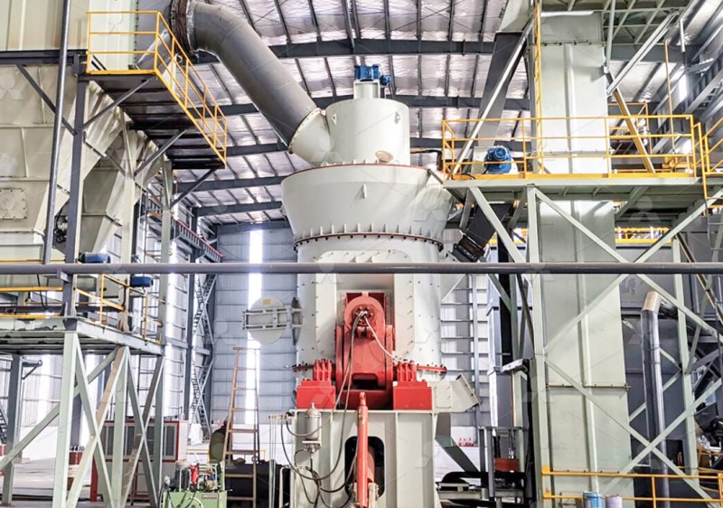 Vertical Mill internal structure diagram